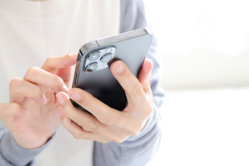 スマホ特化の軽量構造イメージ